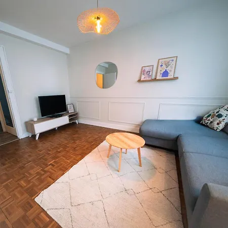T3 Lumineux Avec Balcon Et Parking, 6 Pers, Proce Apartmán Nantes